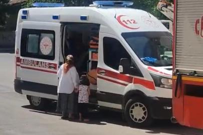 Batman’da ev yangınında 2 kişi dumandan etkilendi