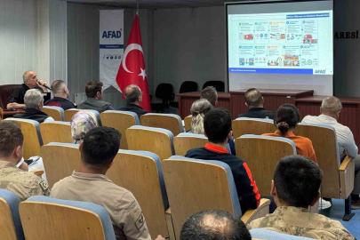 Bayburt’ta orman yangınlarına müdahale eğitimi düzenlendi