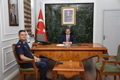 Binbaşı Karaaslan Salihli’ye veda etti!