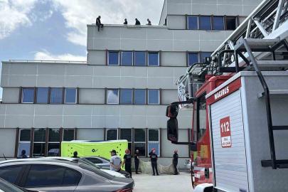 Bolu’da 2 milyon liralık salep cezasına isyan edip çatıya çıktı