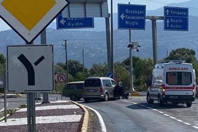 Bozdoğan’da trafik kazası: 1 yaralı