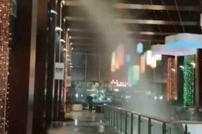 Bursa’da alışveriş merkezinde panik
