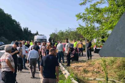 Bursa’da iki otomobil çarpıştı: 6 yaralı