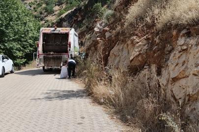 Çermik’te turizm bölgesinde temizlik