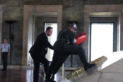 Çivril heyeti Anıtkabir’de Ata’nın huzurunda