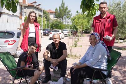 Denizli Büyükşehir sınavdaki gençleri de babaları da unutmadı
