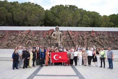 Denizli Büyükşehirden kırsaldaki kadınlara anlamlı Çanakkale yolculuğu
