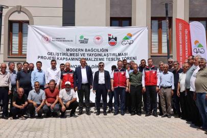 Dicle’de çiftçilere yüzde 50 hibeli tarım aletleri dağıtıldı