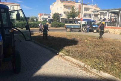 Didim Belediyesi yeşil alanlarda bakım çalışmalarını sürdürüyor