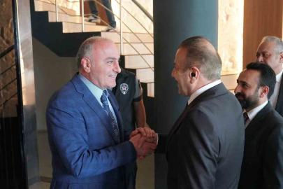 Duhok Ticaret ve Sanayi Odası ile IKBY heyetinden ETSO’ya ziyaret