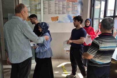 Düzce 9 binden fazla öğrenci sınavda ter döküyor