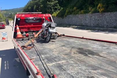 Egzoz patlatarak çevreye rahatsızlık veren motosiklet sürücüsüne ceza yağdı