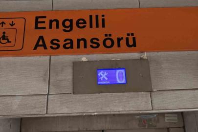 Engelli asansörünün amacı dışında kullanılmasına engellilerden tepki