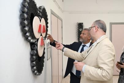 Engelliler Entegre Yüksekokulundan "Yıl Sonu Sergisi"