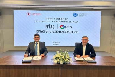 EPİAŞ ve Uzenergosotish JSC, enerji piyasalarının geliştirilmesi için mutabakat belgesi imzaladı