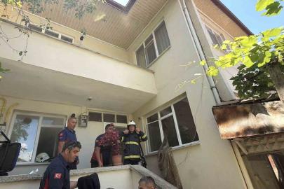 Erbaa’da ev yangınında yaşlı adam hayatını kaybetti