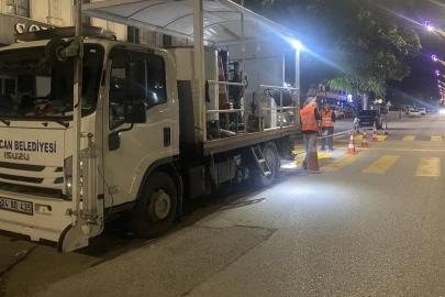 Erzincan’da yaya geçitleri yenileniyor