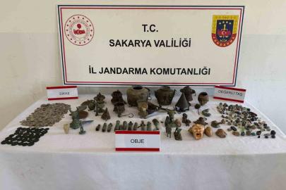 Evini kaçak müzeye dönüştüren şahıs yakalandı