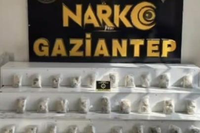 Gaziantep’te 22 kilo uyuşturucu ele geçirildi: 8 şahıs tutuklandı