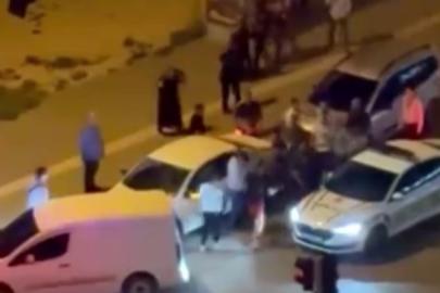 Gaziantep’te meydan savaşını aratmayan trafik kavgası