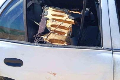Gönen’de Trafik Kazası, araç yol kenarına savruldu, 5 kişi yaralandı