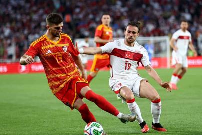 Hazırlık maçı: Türkiye: 2 - Kuzey Makedonya: 0 (Maç devam ediyor)