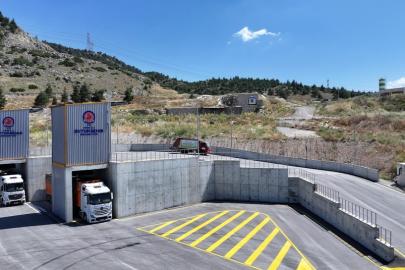 Honaz Katı Atık Aktarma İstasyonu tam kapasiteyle hizmete girdi