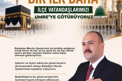 İnönü Belediyesi, her yıl 8 kişiyi Umre’ye götürecek