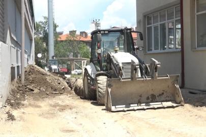 Isparta’da kanalizasyon hattı çalışmasında göçük meydana geldi: 1 işçi yaralandı