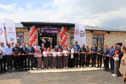 "Kağılcık Ekolojik Teke Obası" törenle hizmete açıldı