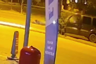 Karaman’da belediye işçisinin ölümüyle sonuçlanan kaza kamerada
