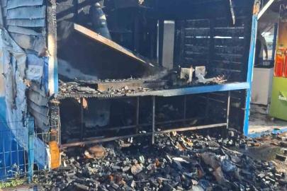Kastamonu’da kafede çıkan yangın söndürüldü