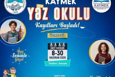 KAYMEK Yaz Okulu kayıtları başladı