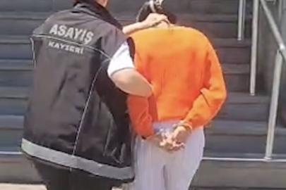 Kayseri’de 16 yıl 8 ay kesinleşmiş hapis cezası bulunan kadın yakalandı