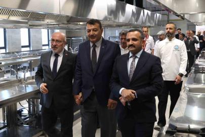 KAYÜ’de Dr. Makbule Çıkrıkçıoğlu Gastronomi ve Mutfak Sanatları Uygulama Merkezi’nin açılışı yapıldı