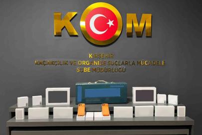 Kırşehir’de çok sayıda kaçak ürün yakalandı