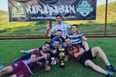 Kızılçukur Köyü’nde futbol turnuvası gerçekleştirildi
