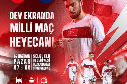 Konyalılar milli maç coşkusunda buluşuyor