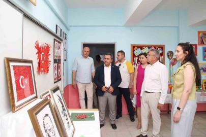 Köşklü öğrenciler eserlerini sergiledi