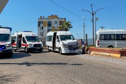Köşk’te okul servisleri ile otomobil çarpıştı: 6 yaralı