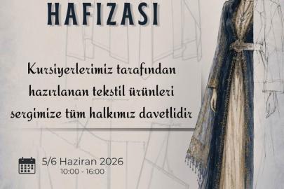 Kursiyerlerin emekleri ‘Kumaşın Hafızası’ sergisinde buluşuyor