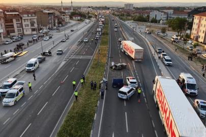 Kütahya’da feci kaza: 1 ölü, 2 yaralı
