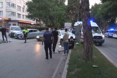 Kütahya’da trafik kazası: 2 yaralı