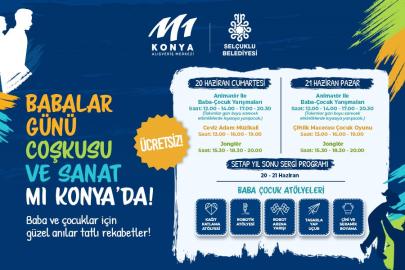 M1 Konya AVM’de Babalar Günü etkinlikleri