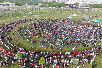 Malatyalılar milli heyecanı Yüzüncü Yıl Kent Parkı’nda yaşadı