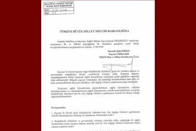MHP’li Ersoy, Sindelhöyük Mahallesi’nin aile sağlığı merkezi talebini TBMM’ye taşıdı