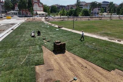 Millet bahçesinde çalışmalar yüzde 80 tamamlandı