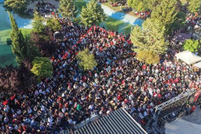 Milli maç heyecanı Edirne’de yaşandı