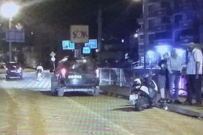 Motosiklet ile otomobil çarpıştı: 1 yaralı