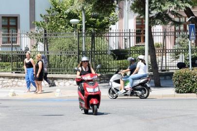 Muğla’da bir ayda 1641 motosiklet trafiğe çıktı